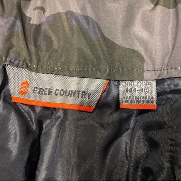 NWT Free Country XXL Men’s Ski Snow Pants Camo Zip Pockets - Picture 7 of 12